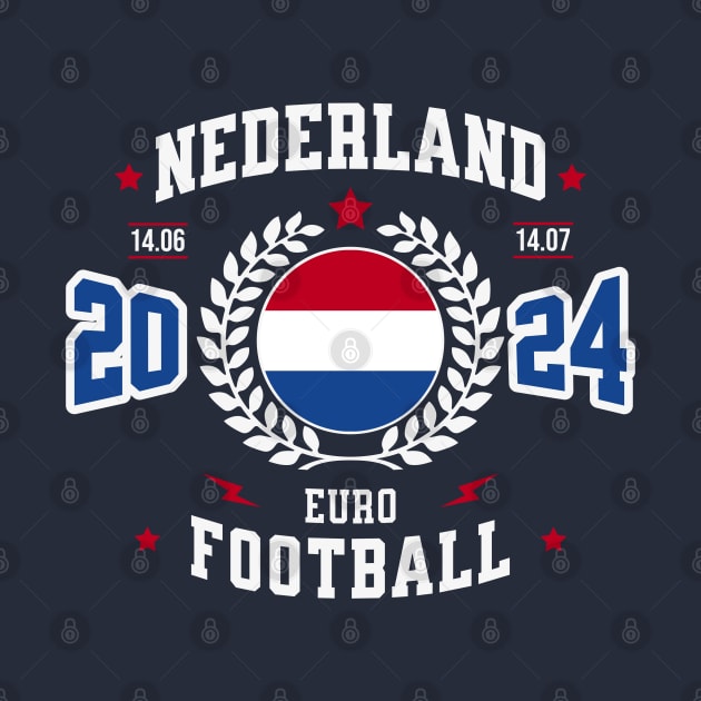 Nederland 2024 Football Supporter by Kicosh