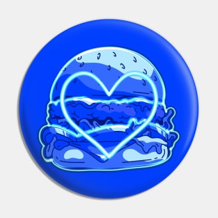 BURGER LOVE Pin