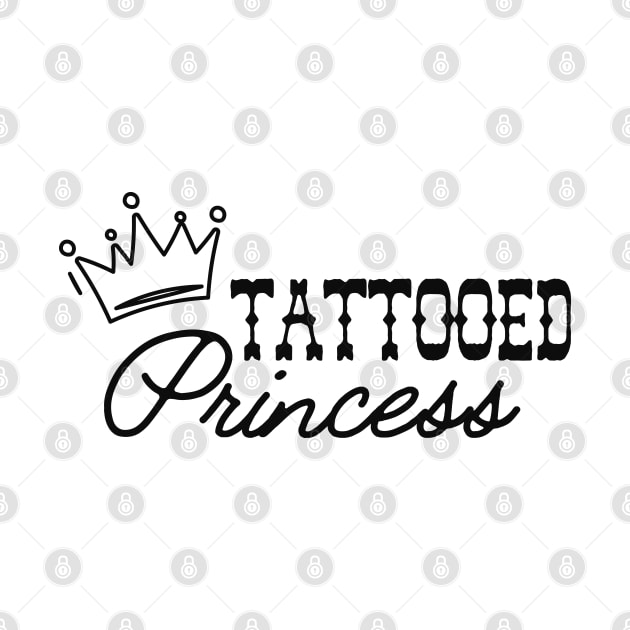 Tattooed Princess by KC Happy Shop