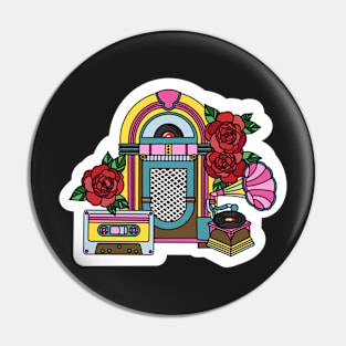 Music of the generations Pin