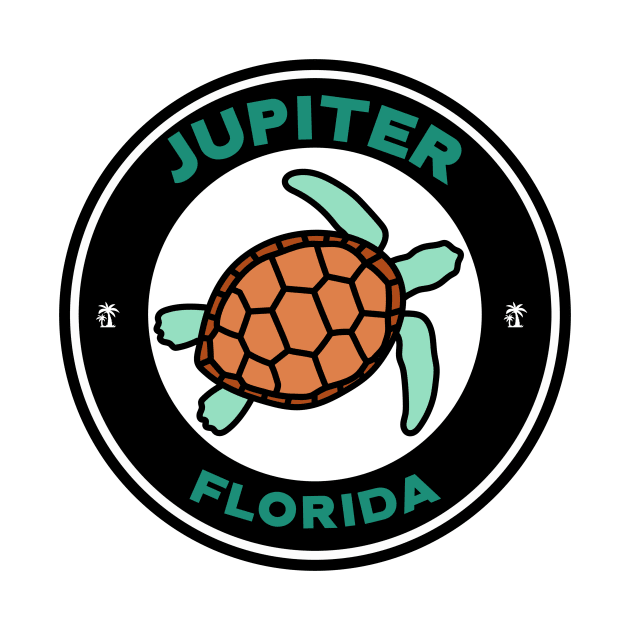 Jupiter, Florida Turtle by Mountain Morning Graphics