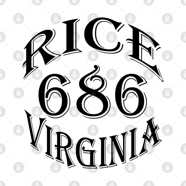 686 RICE VA (BLACK) by DodgertonSkillhause