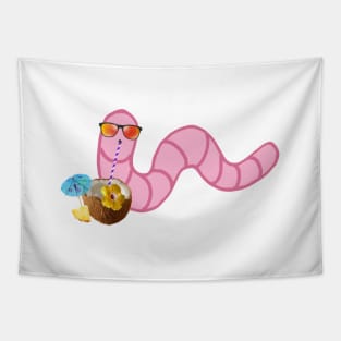 worm (vacation) Tapestry