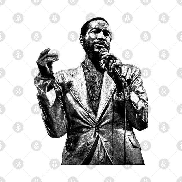 Marvin Gaye by idontwannawait