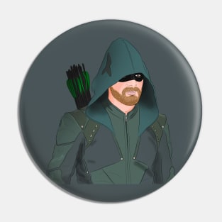 Hooded Vigilante Pin