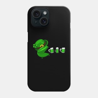 Shamrock Drinking Beer Happy St Patrick's Day Men Women Phone Case