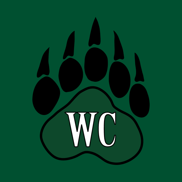 Wildcat Paw Print by ACGraphics