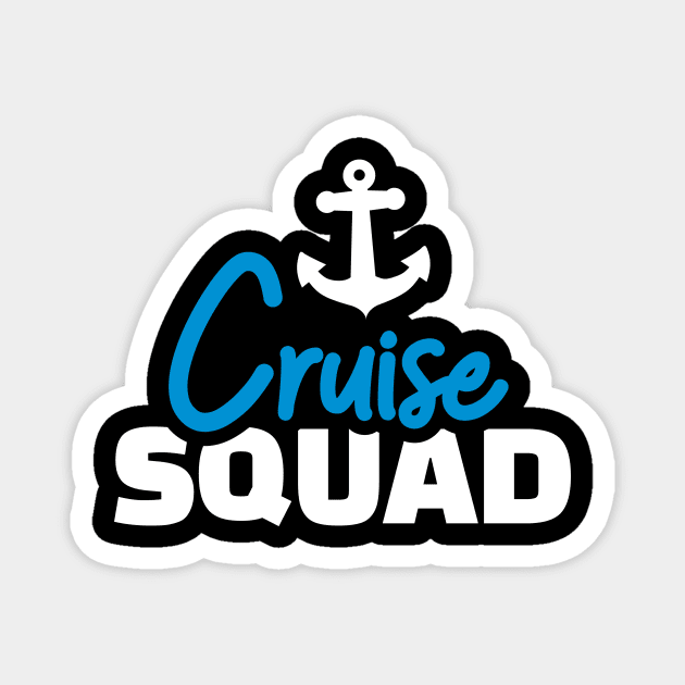 Cruise squad Magnet by Designzz