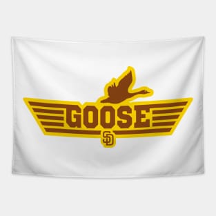 Padres Topgun Goose Brown Gold Tapestry