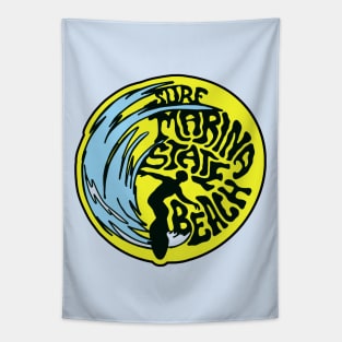 Surf Marina State Beach Tapestry