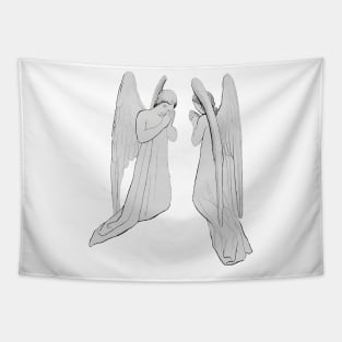 Angels Praying - Angelic Prayer Tapestry