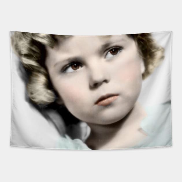 Shirley Temple Old Hollywood Tapestry by RetroSalt