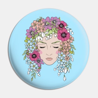 Colorful Spring Pin