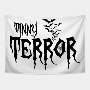 Tinny Terror tee design birthday gift graphic Tapestry