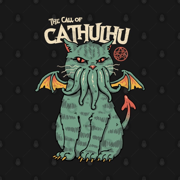 The Call of Cathulhu by Vincent Trinidad Art