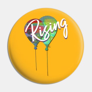 Rising Balloons Pin