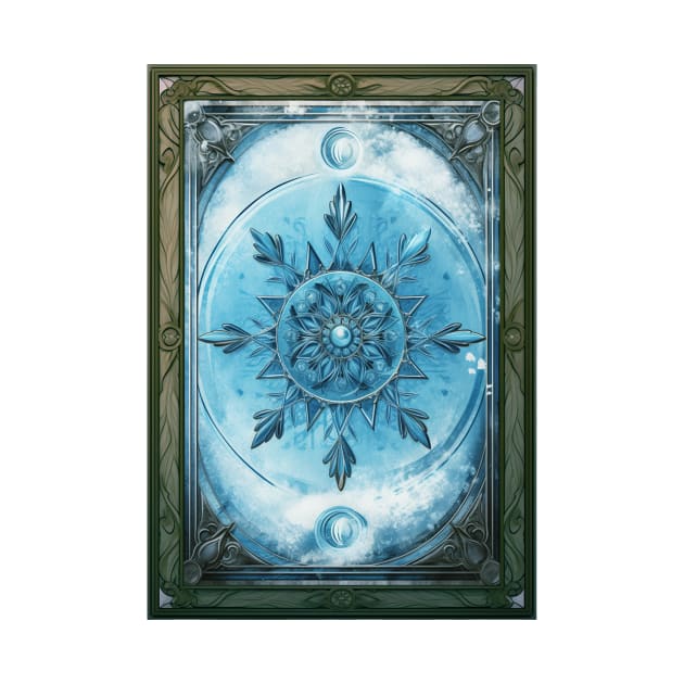 Elemental Ice Tarot Card by Scribbles2Baubles