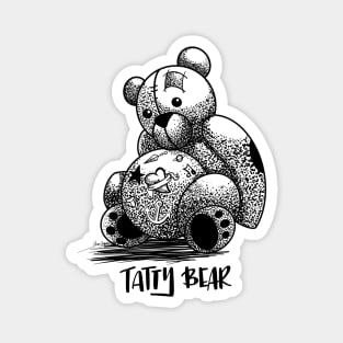 Tatty the Tattooed Bear Magnet