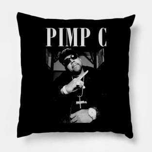 Pimp C Hip Hop Vintage Pillow