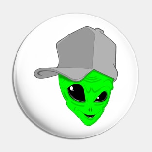 Alien head Pin