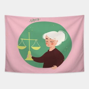 Libra Tapestry