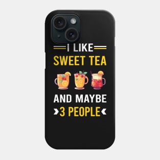 3 People Sweet Tea Phone Case