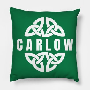 Carlow in Celtic Knot, Ireland Pillow