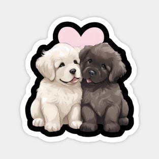 newfoundland puppy Magnet
