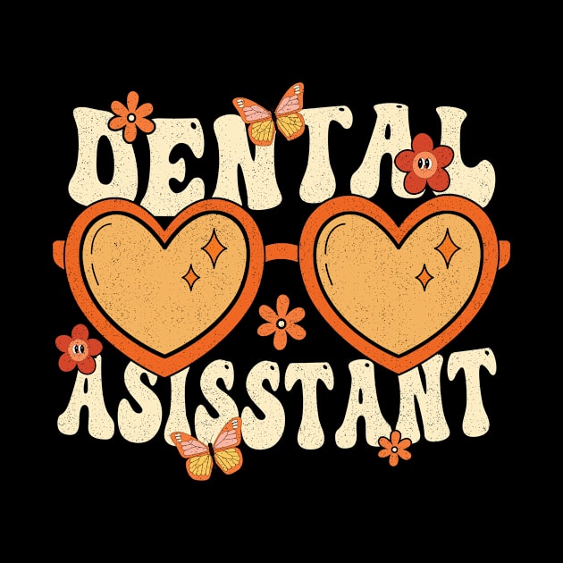 Groovy In My Dental Assistant Era Funny Dental Assistant by larfly