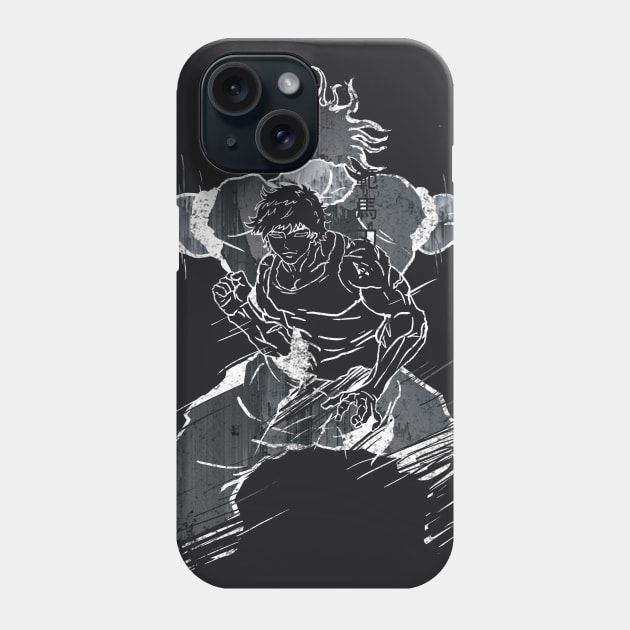 Facing Ogre: Hanma Baki Manga Phone Case by Vertei