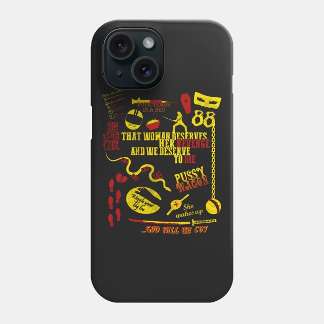 Kill Tee Phone Case by Manoss