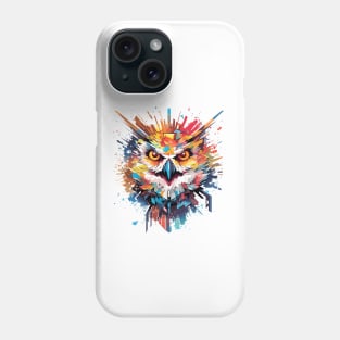 Owl Bird Animal Nature Freedom Wildlife Wonder Abstract Phone Case