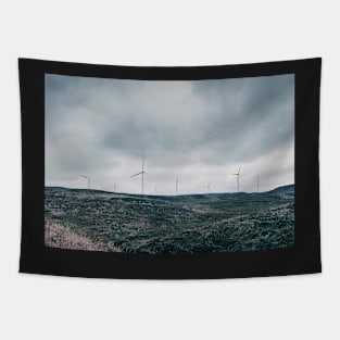 Wind Turbines in the Scottish Highlands Tapestry