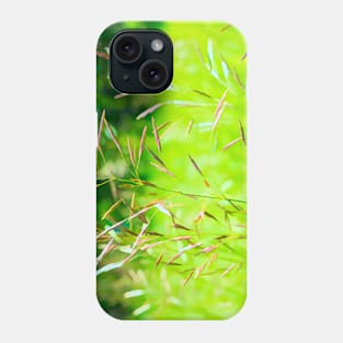 Wild grass illustration Phone Case