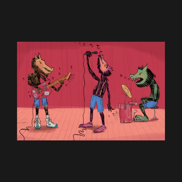 Werewolf Band by Bad Opera