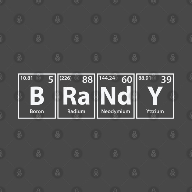 Brandy (B-Ra-Nd-Y) Periodic Elements Spelling by cerebrands