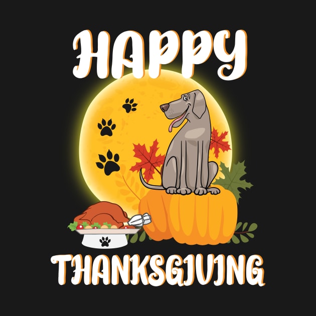 Greatdane Seeing Turkey Dish Happy Halloween Thanksgiving Merry Christmas Day by Cowan79