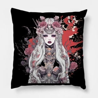 Broken Hearted Forsaken Girl Pillow