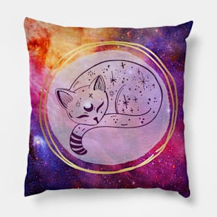 Lunar Kitty Pillow