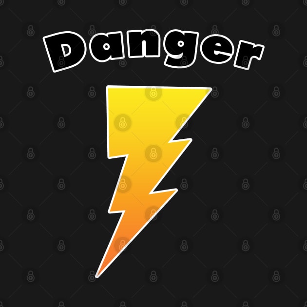 Danger with high voltage sign by Zerobits