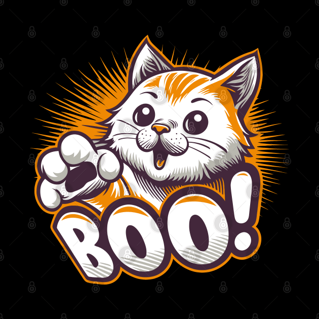 Cat Boo! by Xopaw