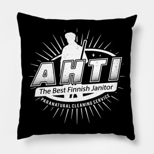 Best Finnish Janitor Emblem Pillow