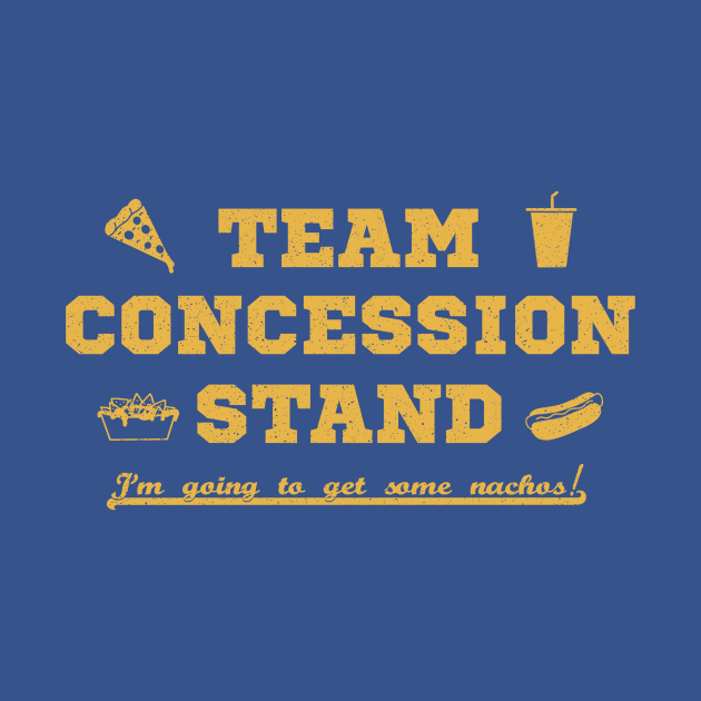 Team Concession Stand by Zachterrelldraws