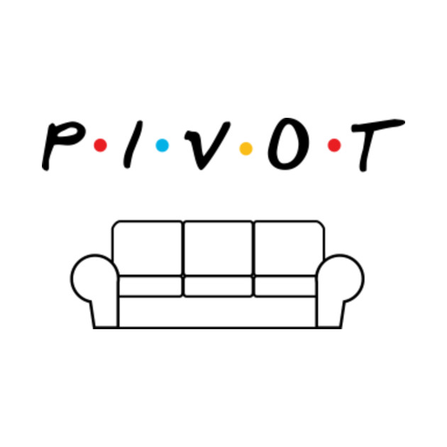 Download Friends Pivot tv show - Friends Pivot - T-Shirt | TeePublic