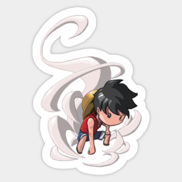 Supernova Monnkey D Luffy One Piece Sticker Teepublic Au