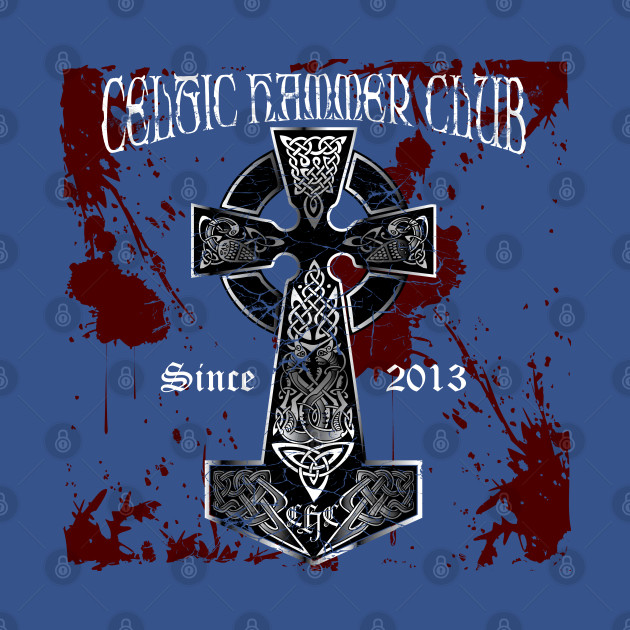 Disover Celtic Cross - Viking Hammer - Celtic Cross - T-Shirt