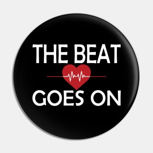 Heart Health - Heart beat goes on w Pin