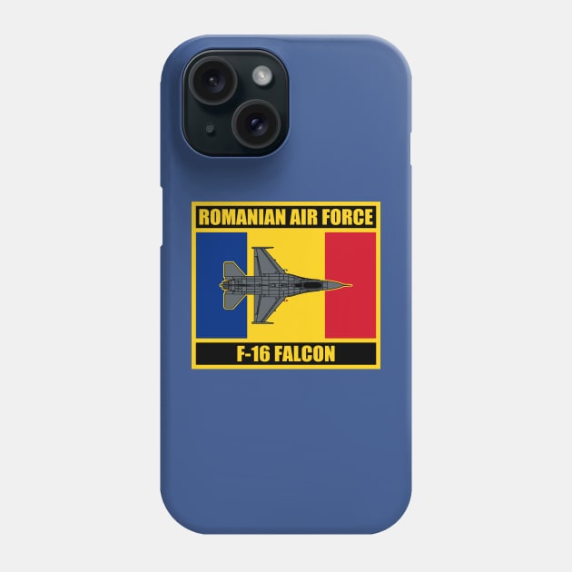 Romanian Air Force F-16 Falcon Phone Case by TCP