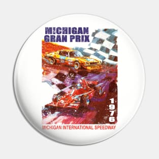 Michigan Gran Prix Pin