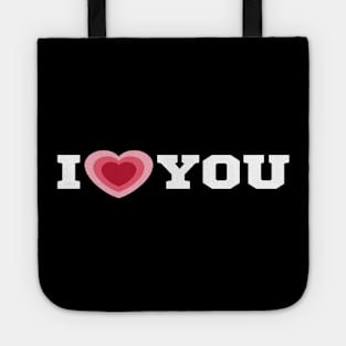 I Love You/I Heart You Shirt Tote